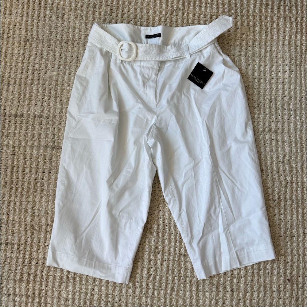 Sears White Women's Capris